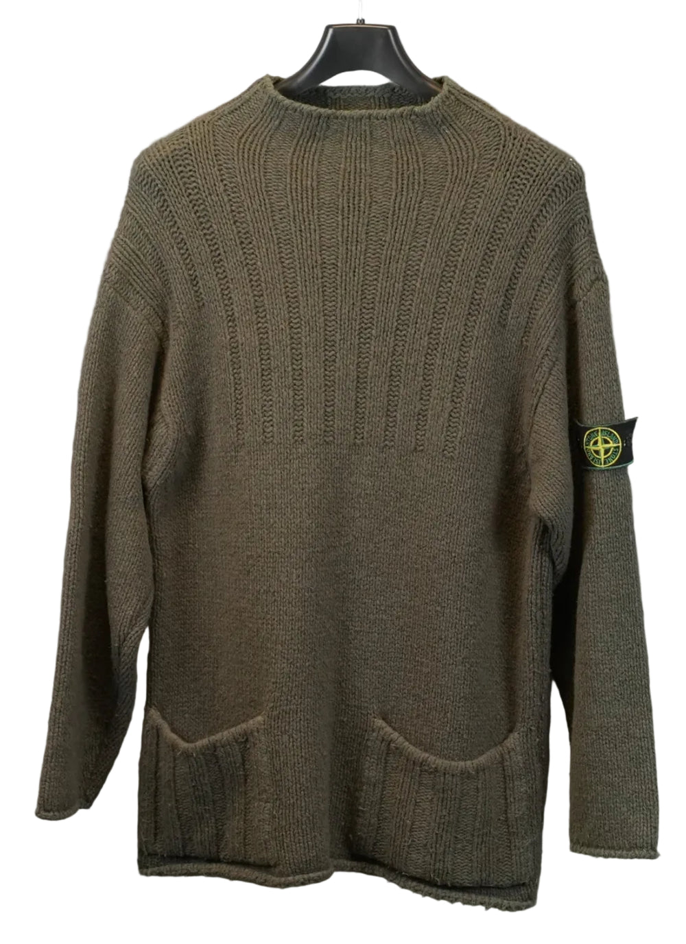 Stone Island Vintage Fisherman's Knit Khaki Green