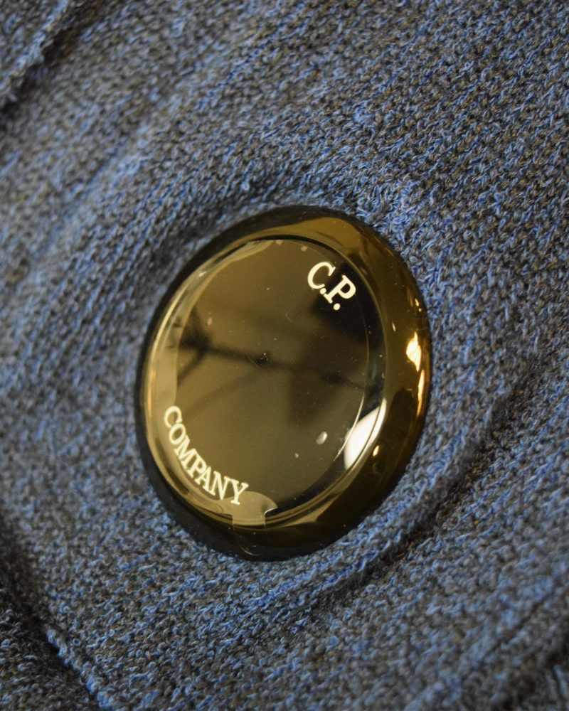 Stone Island Lens Lightweight Knit blue detail view