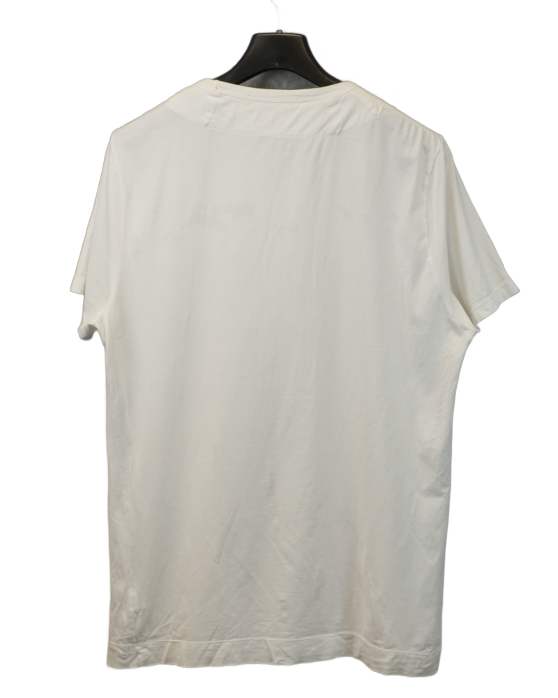 C.P Company Chest Logo T-Shirt - Mako Cotton white back view