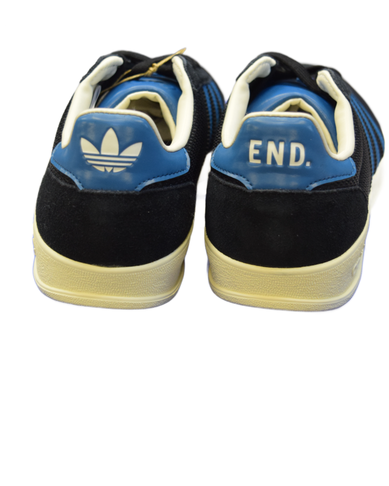 Gazelle Indoor Pro x END Teal/Black Off White detail view