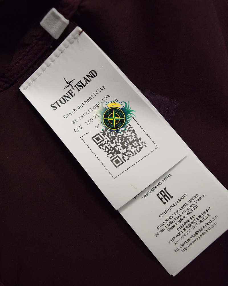 Stone Island Light Compact Touch Poly-TC Jacket Purple - M