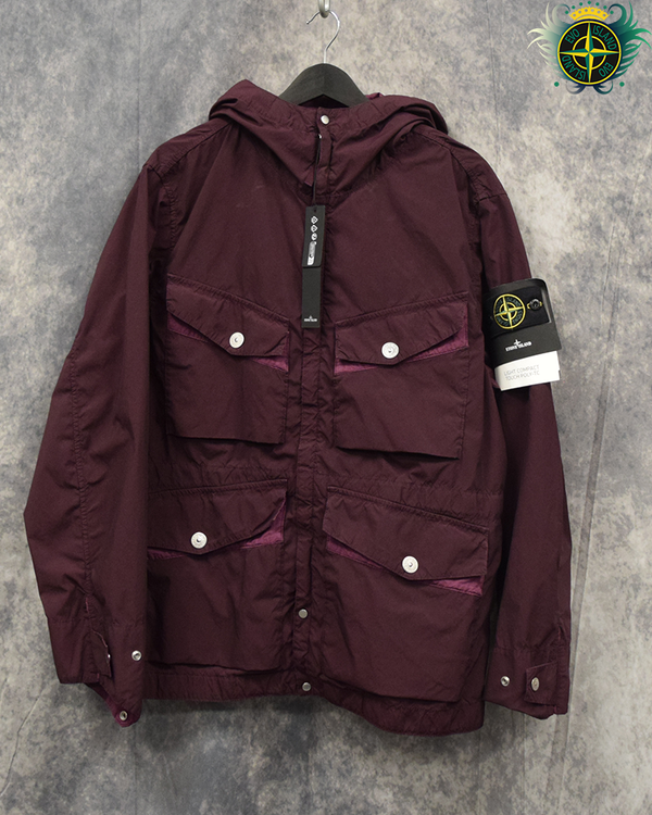Stone Island Light Compact Touch Poly-TC Jacket Purple - M
