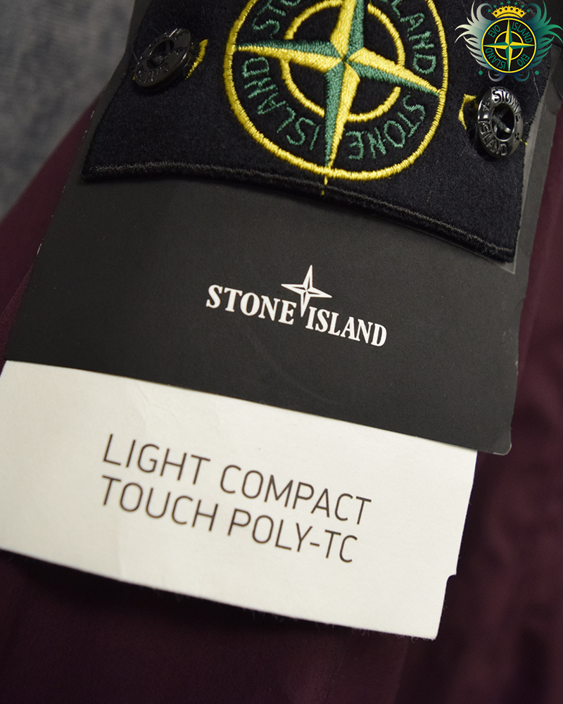 Stone Island Light Compact Touch Poly-TC Jacket Purple - M