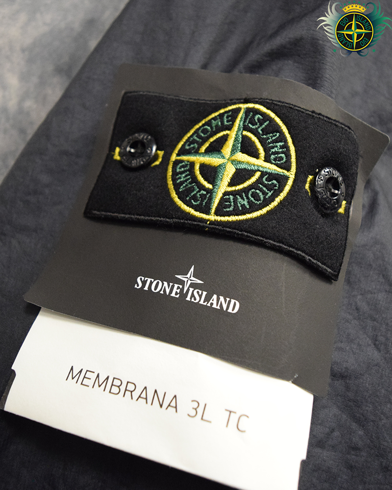 Stone Island Membrana Jacket Navy Blue - L
