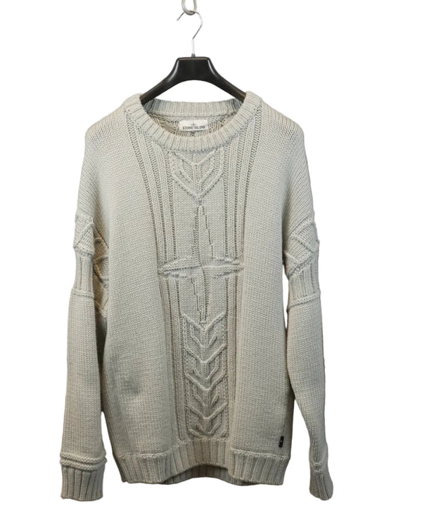 Stone Island Stone Island Heavy Knit Grey