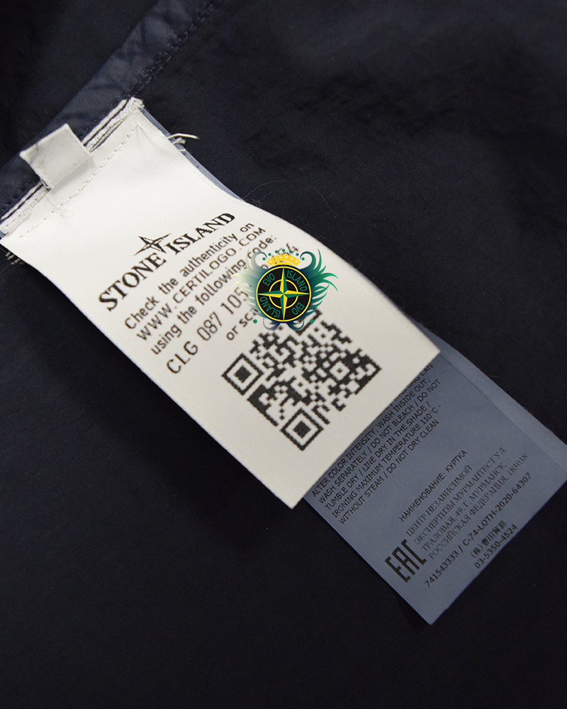 Stone Island Nylon Batavia-TC Jacket Navy Blue - XL