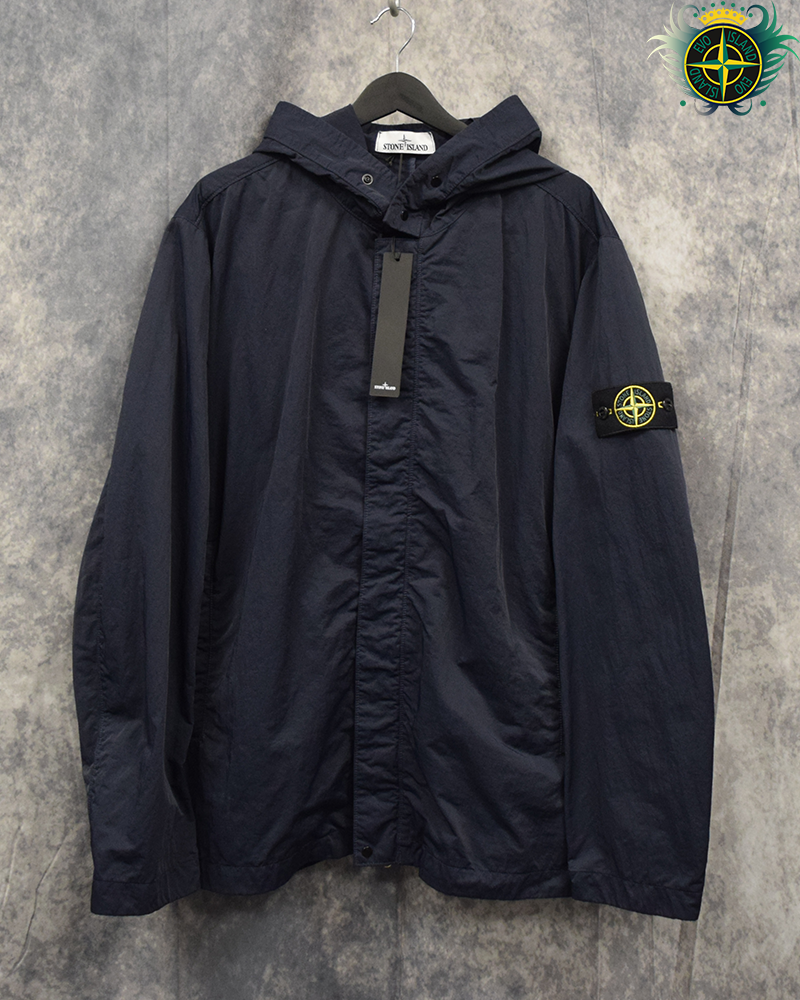 Stone Island Nylon Batavia-TC Jacket Navy Blue - XL