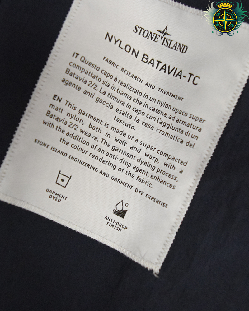 Stone Island Nylon Batavia-TC Jacket Navy Blue - XL