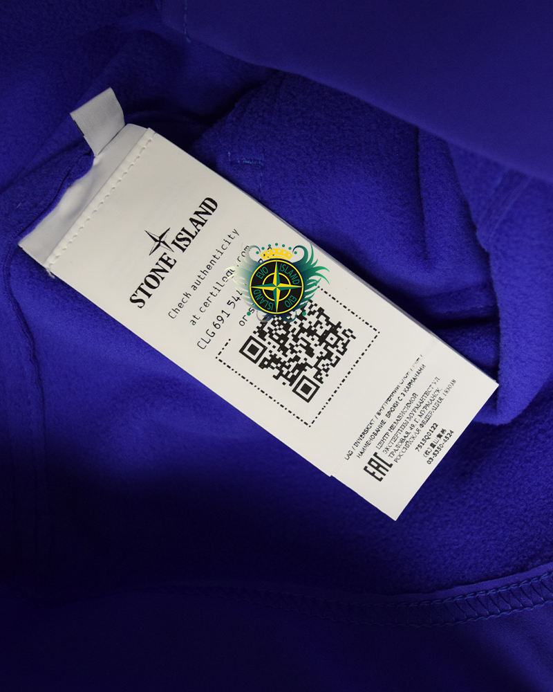 Stone Island Soft Shell-R E-dye Jacket Blue - M