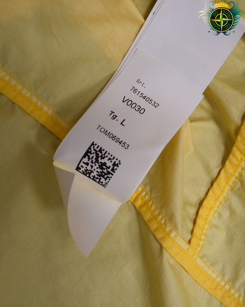 Stone Island Naslan Light Watro Jacket Yellow - L