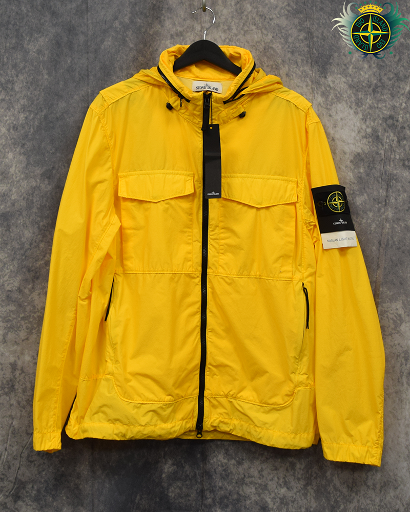 Stone Island Naslan Light Watro Jacket Yellow - L