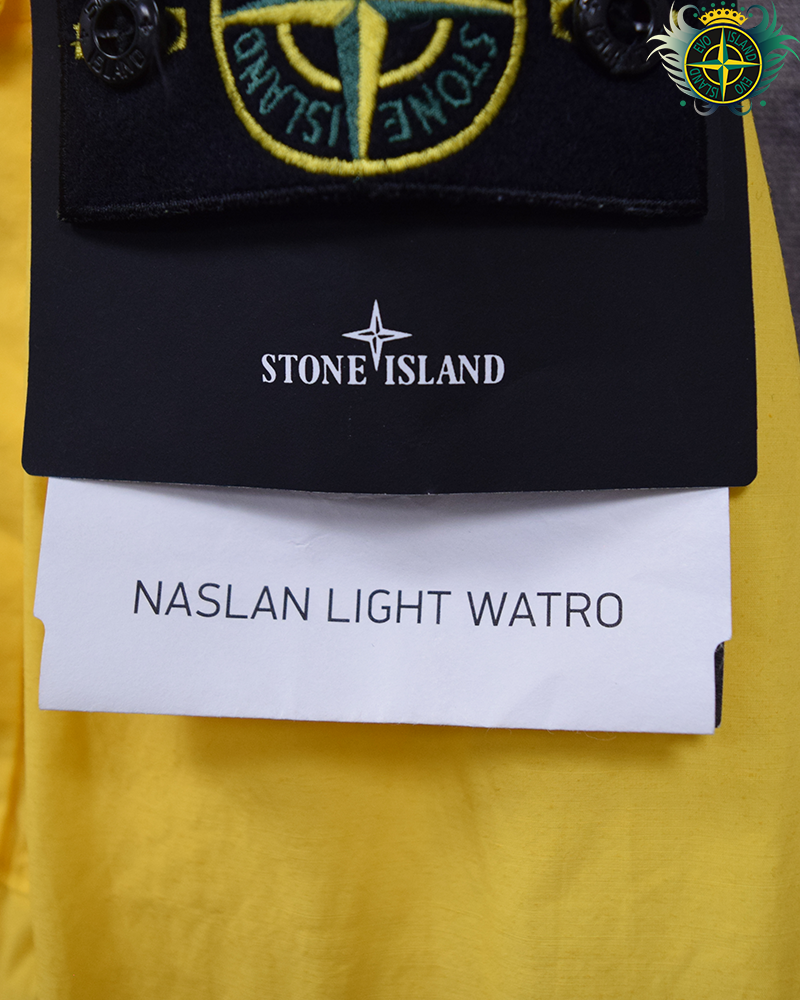 Stone Island Naslan Light Watro Jacket Yellow - L