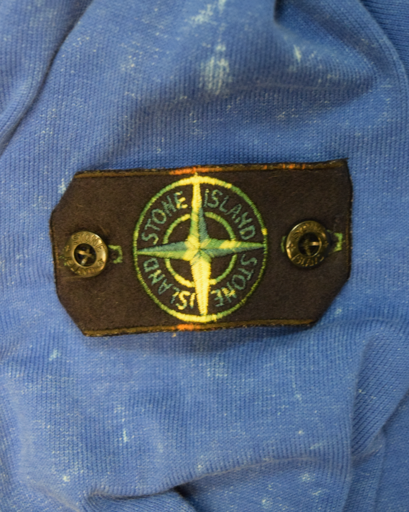 Stone Island OVD Light Weight Sweatshirt Blue detail view