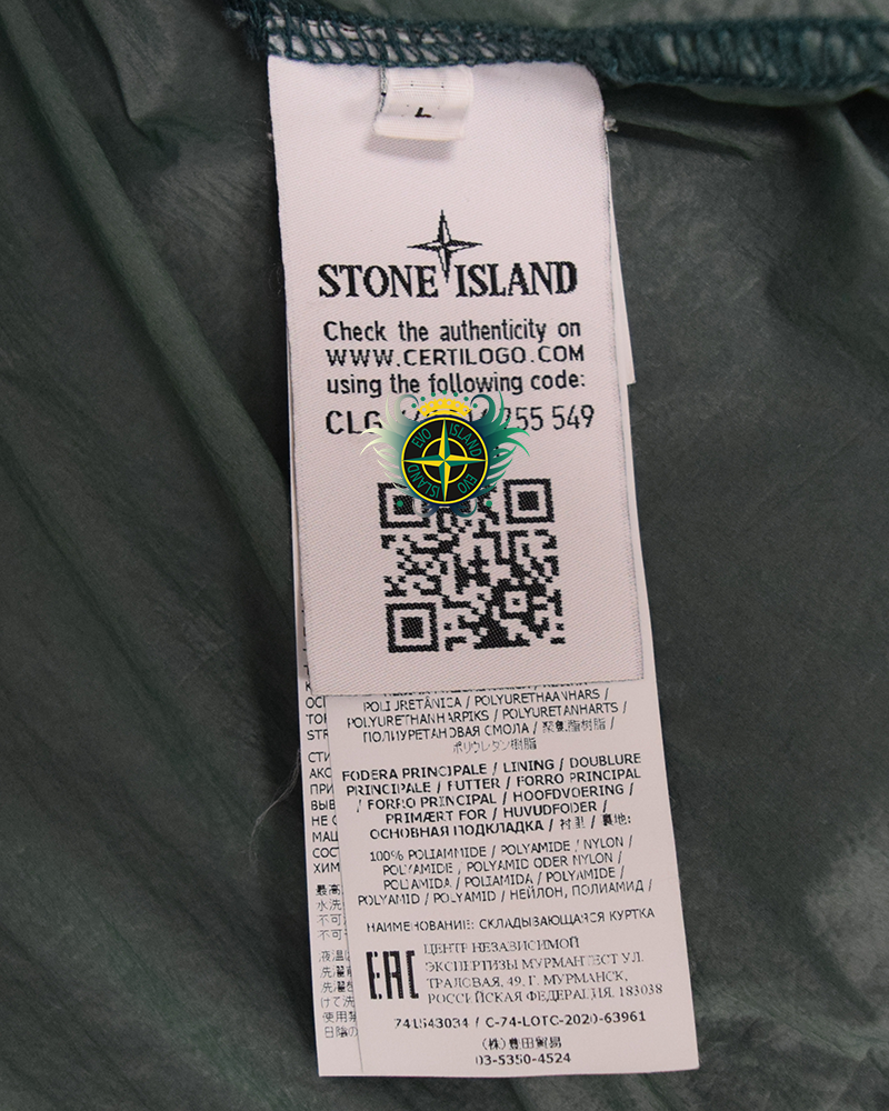 Stone Island Lucido-TC jacket Green - L