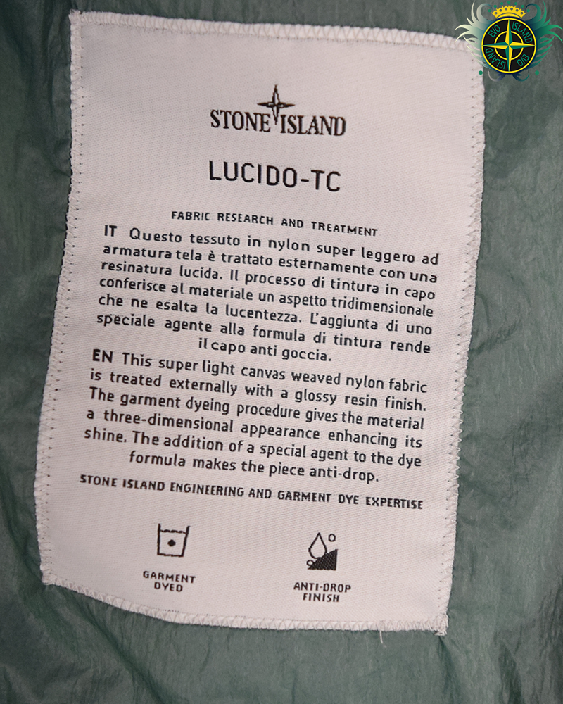 Stone Island Lucido-TC jacket Green - L