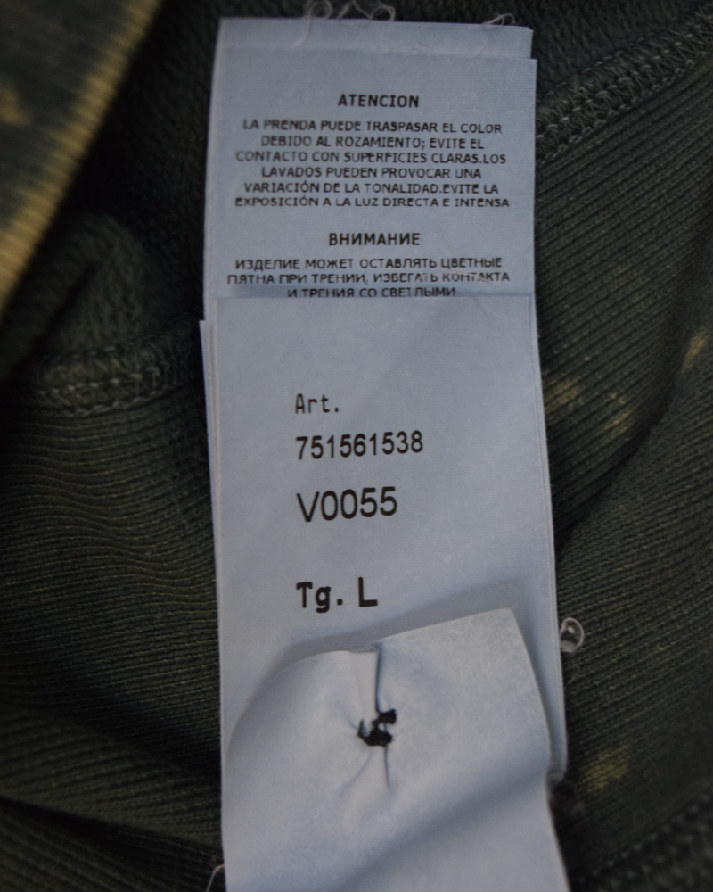 Stone island OVD Sweatshirt Green detail view