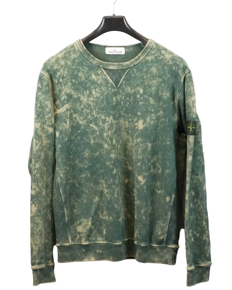 Stone island OVD Sweatshirt Green front view