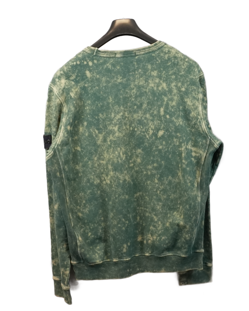 Stone island OVD Sweatshirt Green back view