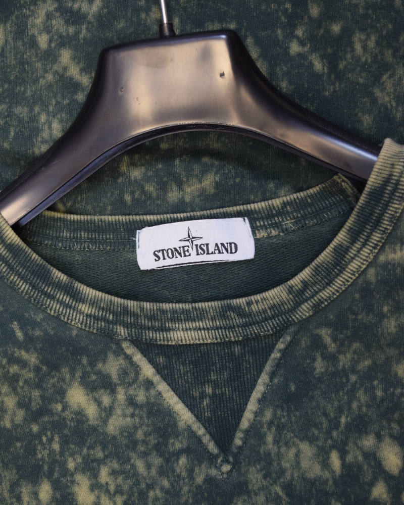 Stone island OVD Sweatshirt Green detail view