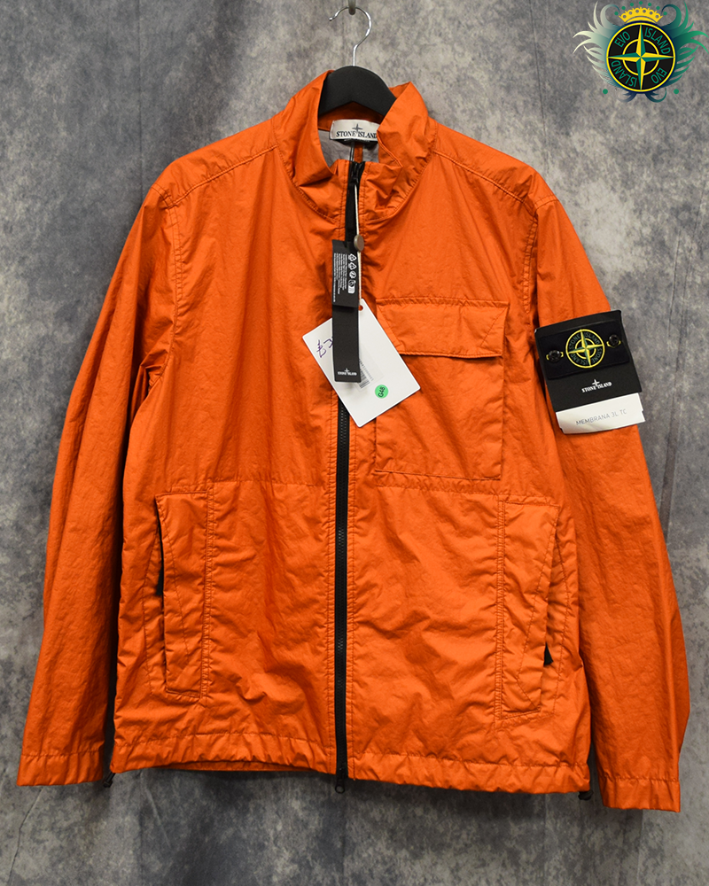 Stone Island Membrana Jacket Orange - L