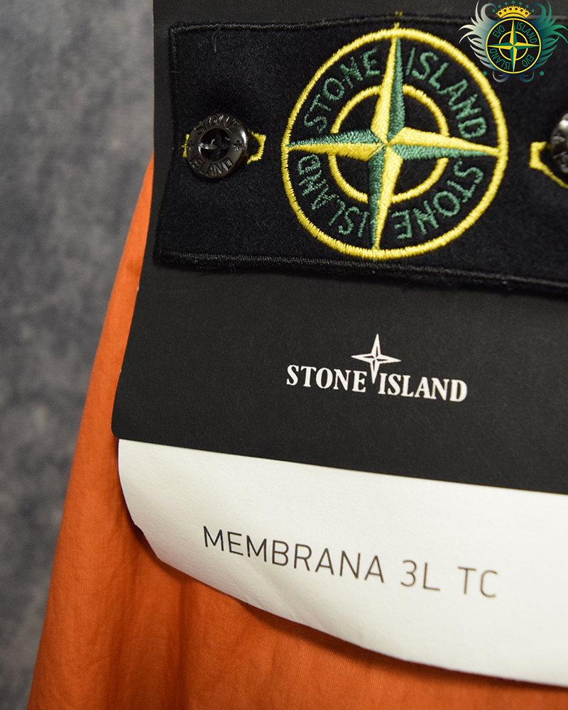Stone Island Membrana Jacket Orange - L