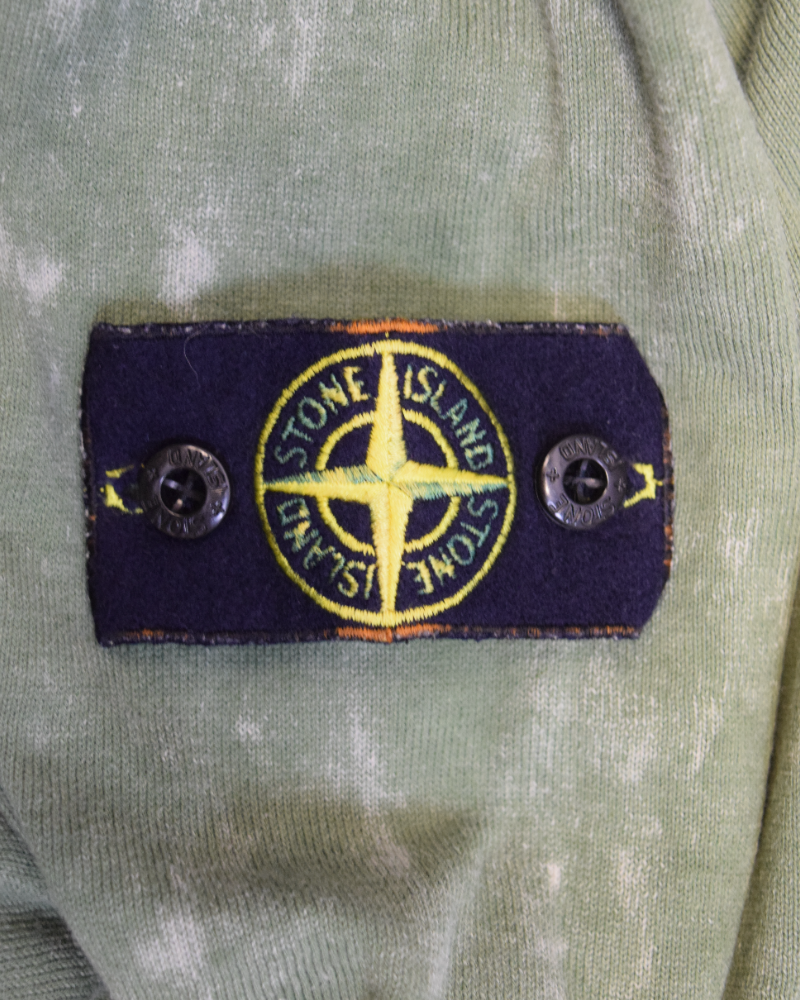 Stone Island OVD Light Weight Sweatshirt Green detail view