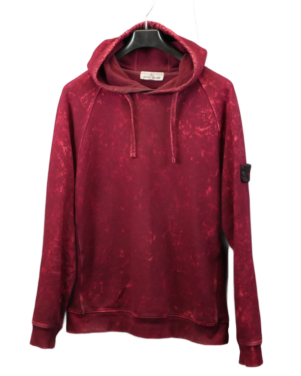 Stone Island OVD Hoodie Red front view