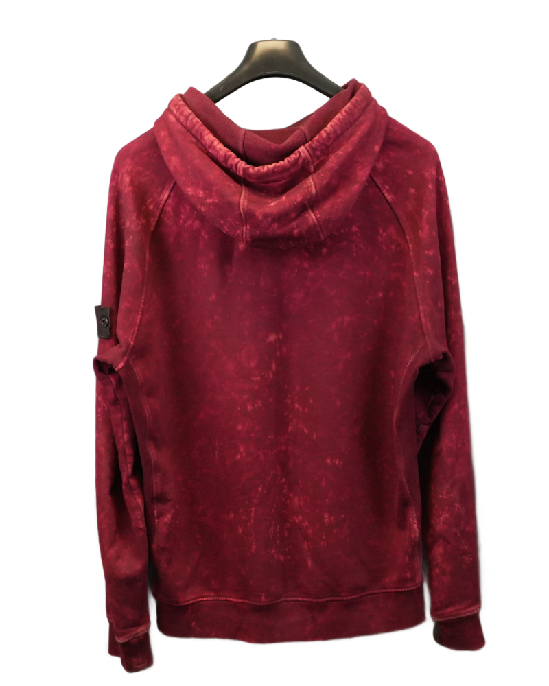 Stone Island OVD Hoodie Red back view