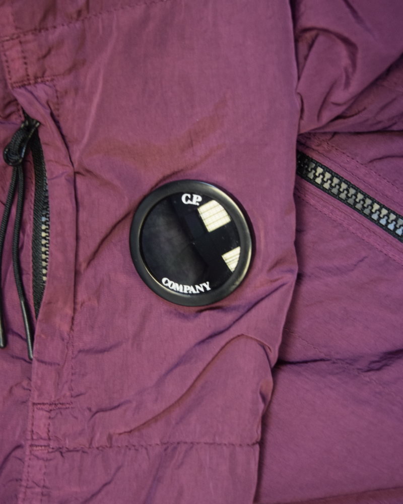 C.P Company Lined Chrome Overshirt Purple detail view