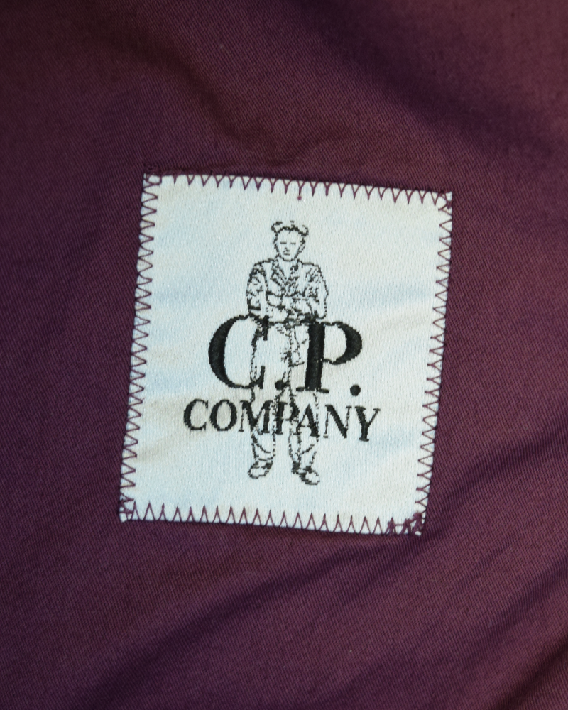 C.P Company Lined Chrome Overshirt Purple detail view