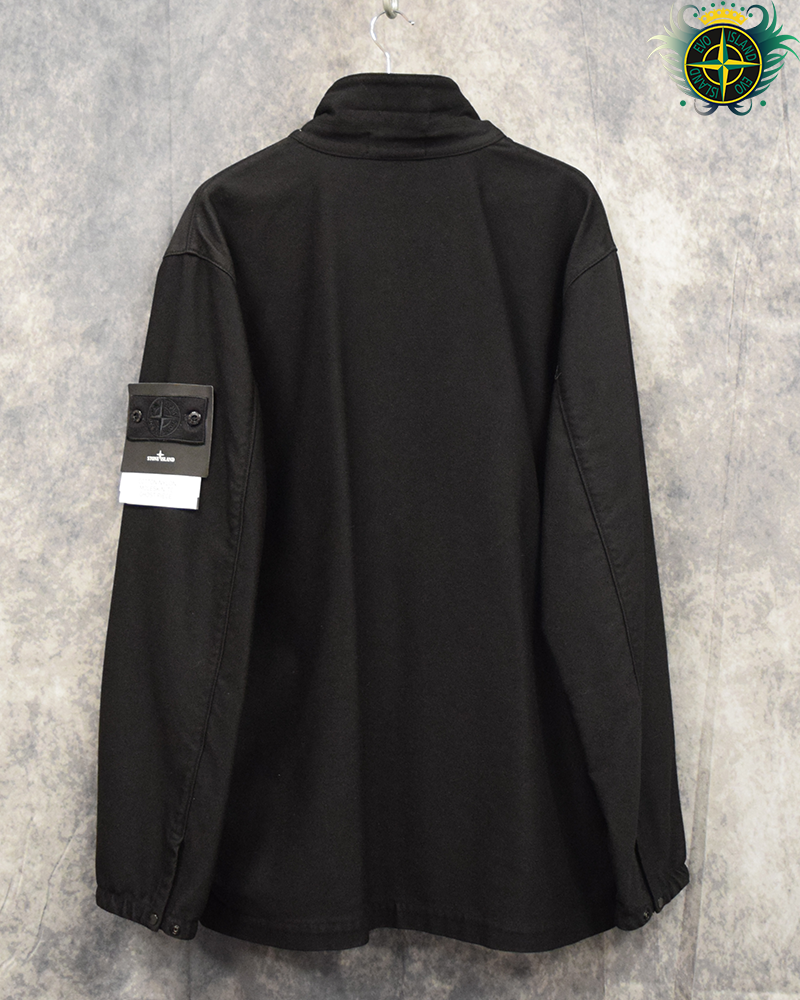 Stone Island Ghost Piece Moleskin Jacket Black - XXL