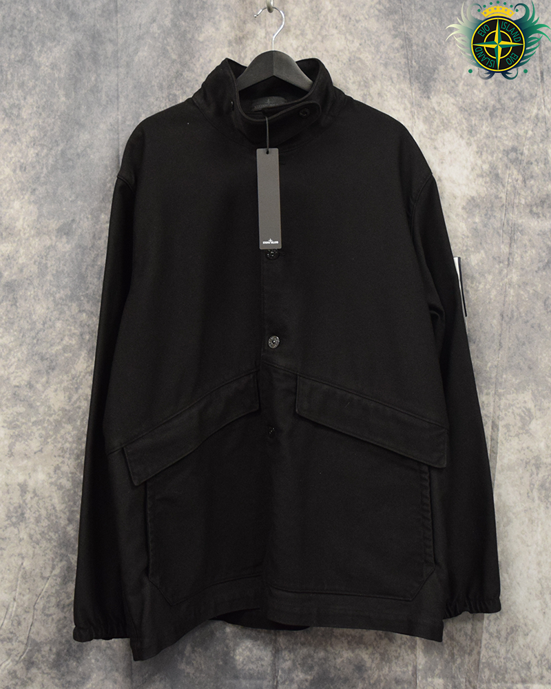 Stone Island Ghost Piece Moleskin Jacket Black - XXL