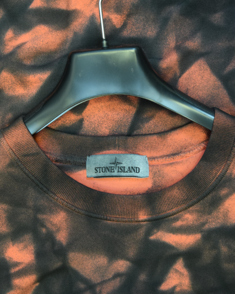 Stone Island Sweatshirt by SC Custom Coral detail view