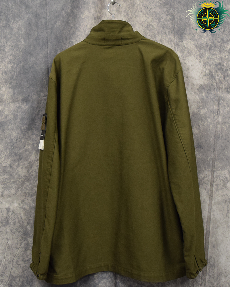 Stone Island Ghost Piece Moleskin Jacket Green - XXL
