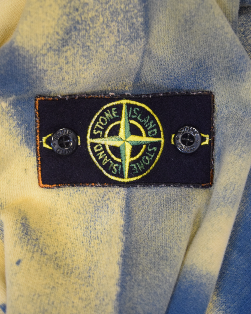 Stone Island Sweatshirt Custom Blue detail view