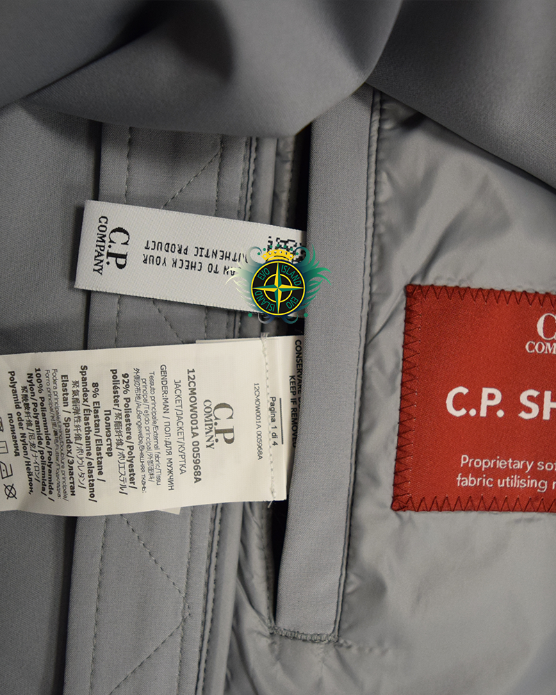 C.P Company Shell-R Goggle Jacket Grey - XXL