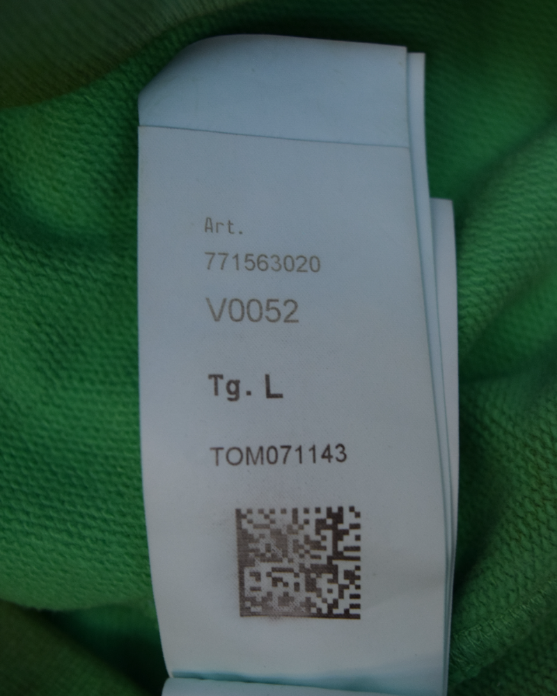 Stone Island Sweatshirt Custom by SC Customs Green detail view