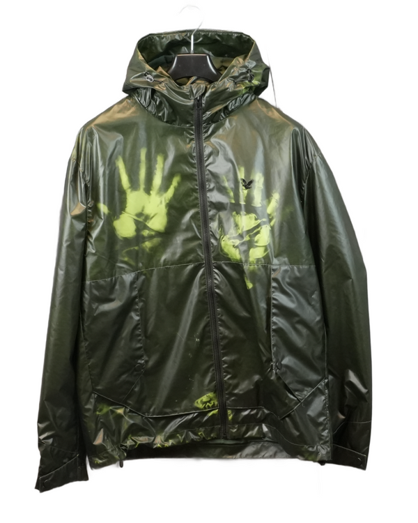 Lyle And Scott Heat Reactive Jacket Green front view