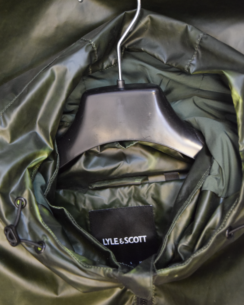 Lyle And Scott Heat Reactive Jacket Green detail view
