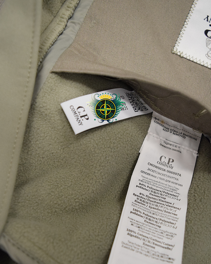 C.P Company Shell-R Lense Jacket Stone - M