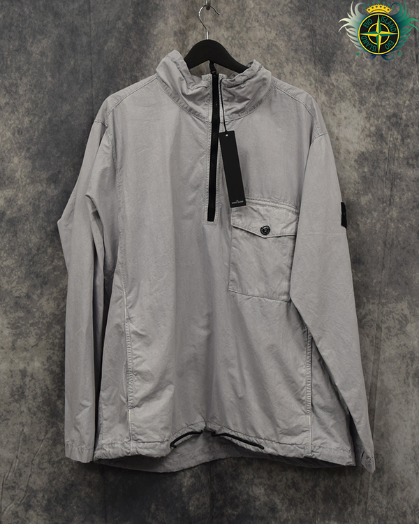 Stone Island Nylon Tela Smock Light Grey - XL