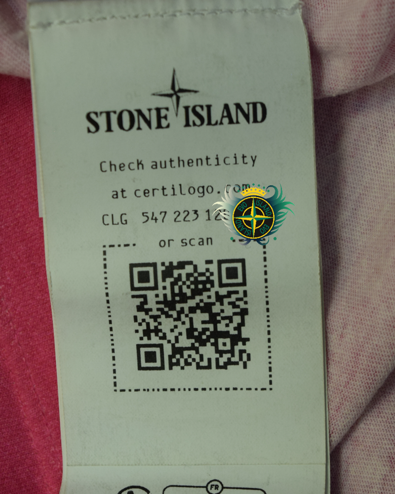 Stone Island Frieze T-Shirt Pink detail view