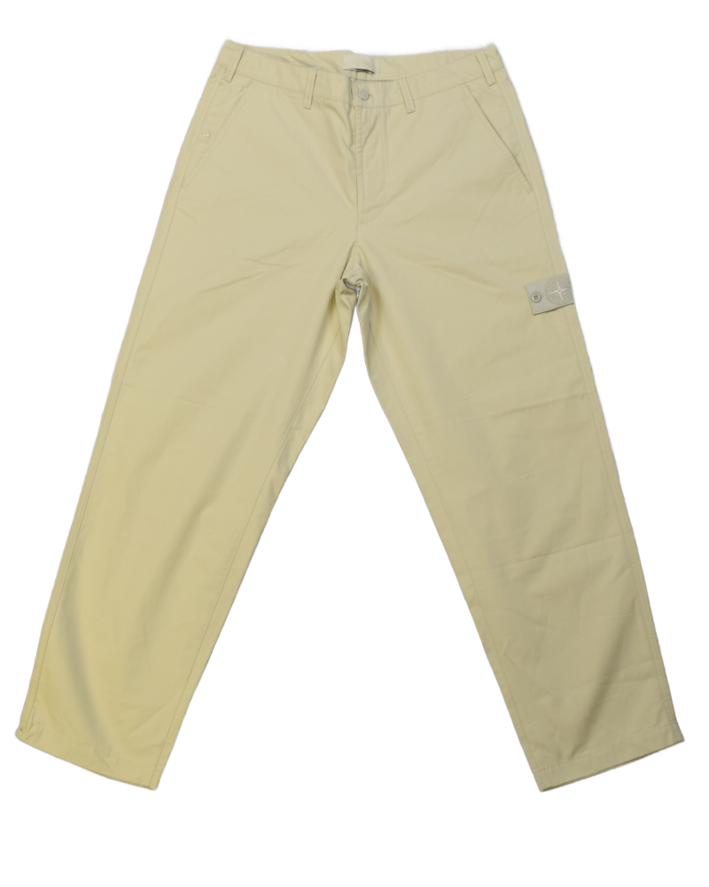 Stone Island Ghost Cargos Cream front view