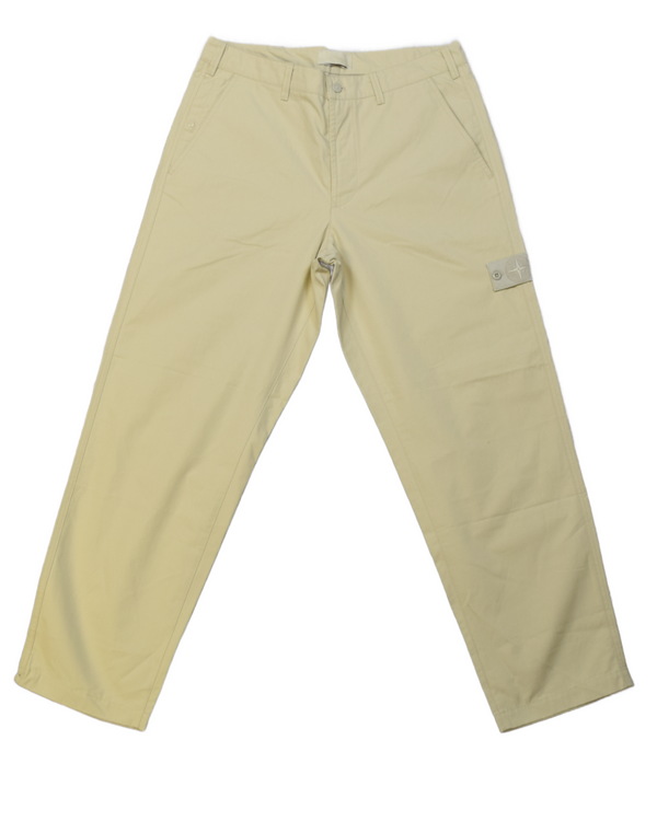 Stone Island Ghost Cargos Cream front view