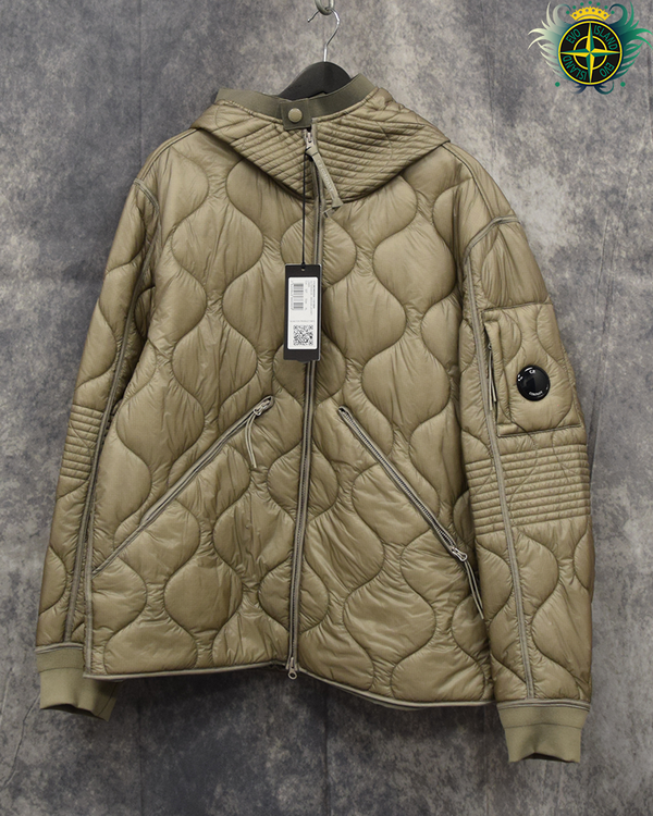 C.P Company Liner Primaloft Jacket Grey/Brown - XL