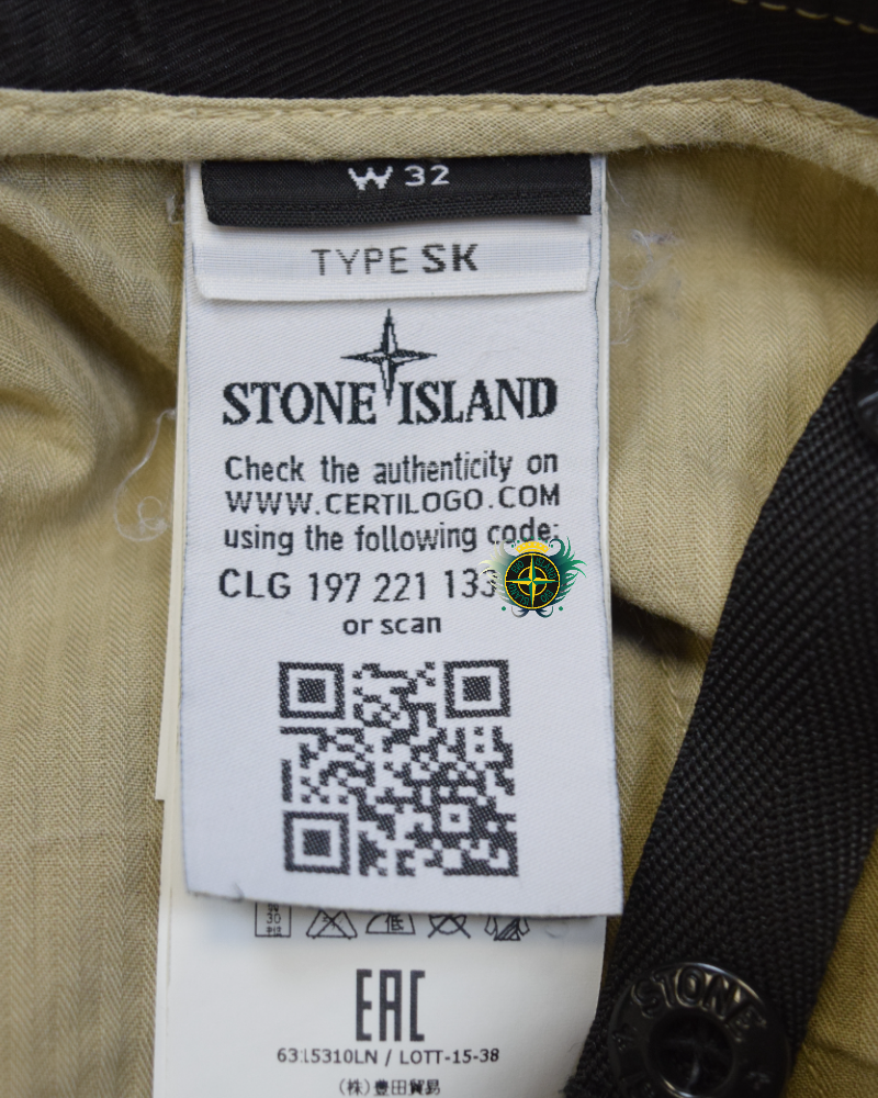 Stone island Cargos Beige detail view
