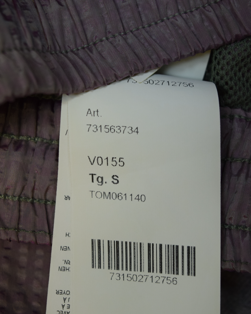Stone island Poly Cover Frame Nylon Metal Joggers Purple detail view