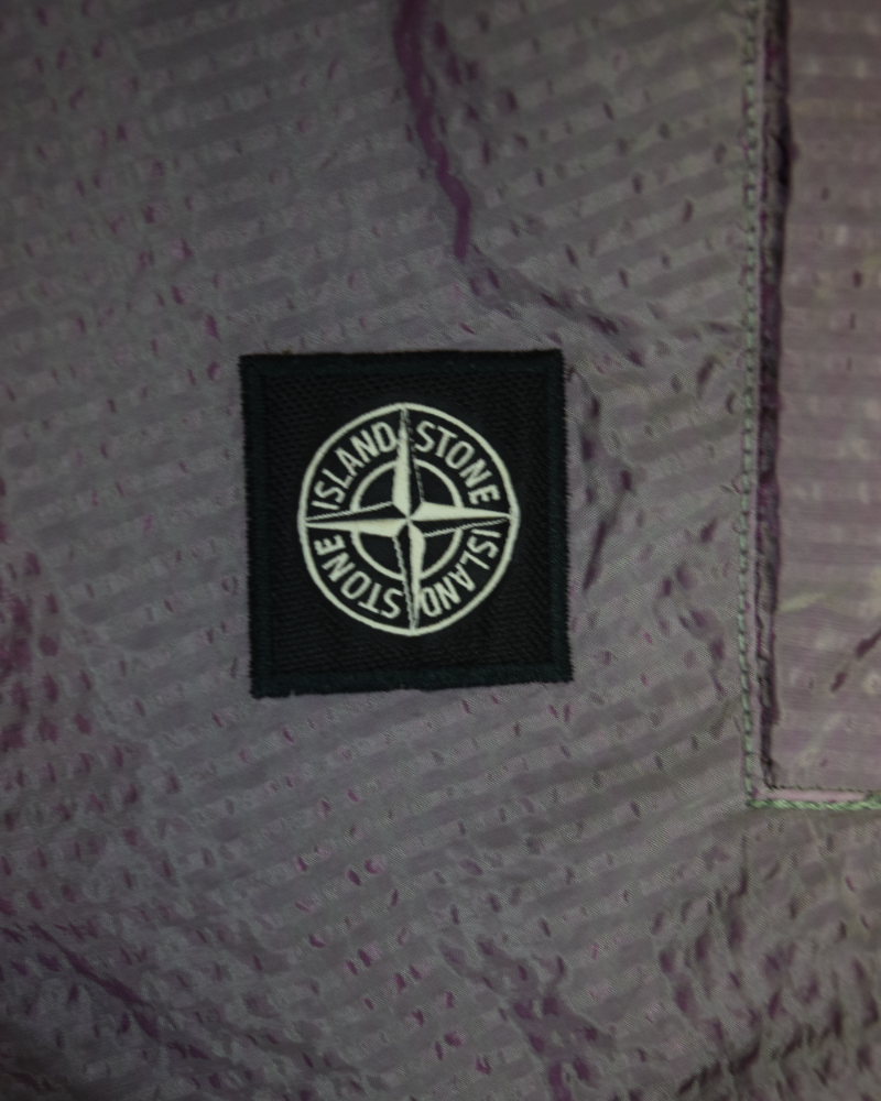 Stone island Poly Cover Frame Nylon Metal Joggers Purple detail view