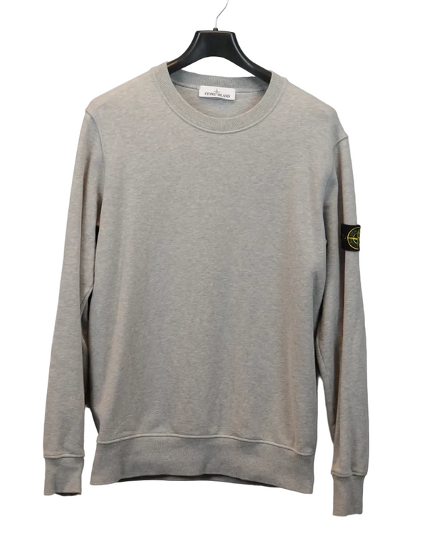 Stone Island Crewneck Sweatshirt Grey front view