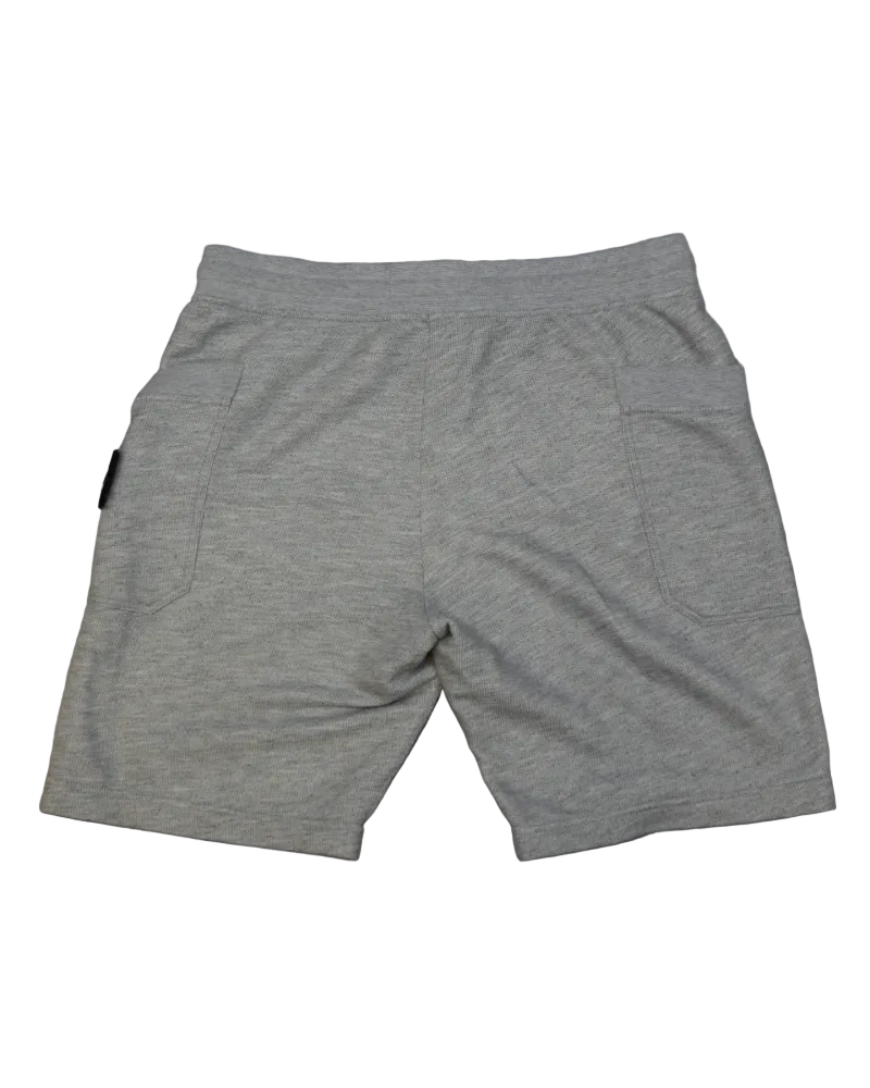 Stone island Jogger Shorts Grey back view
